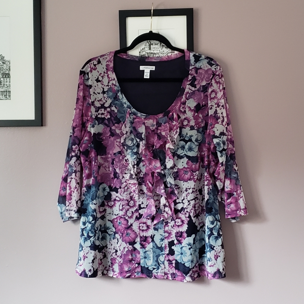 Croft & Barrow Floral Blouse